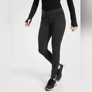 Athleta Peak Hybrid Fleece Tight High Rise